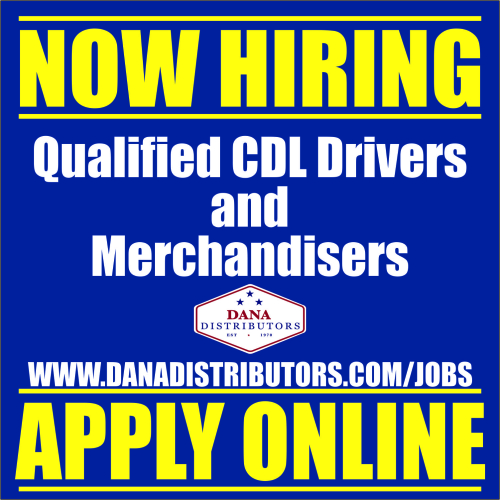 dana distributors now hiring
